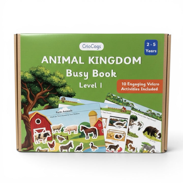 Animal Kingdom Level 1 Busy Book