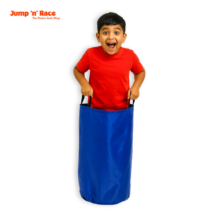 Jump 'n' Race Sack - Blue