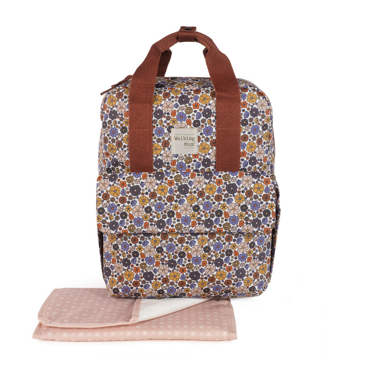 Camden Multicolor Backpack Diaper Changing Bag