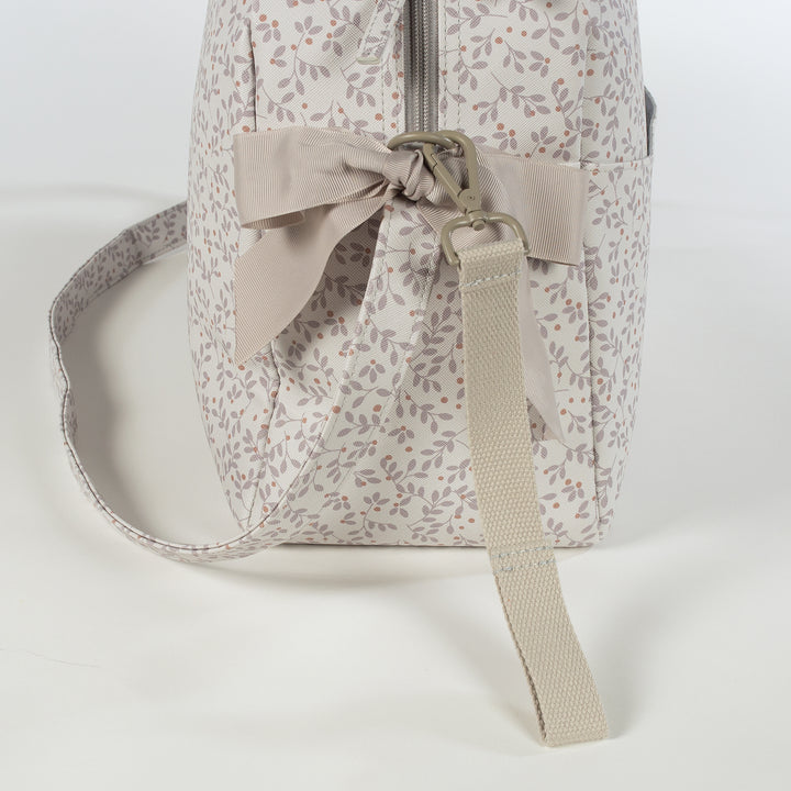 Berries Grey Diaper Changing Bag
