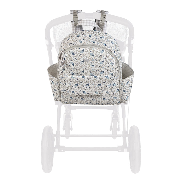 Delia Blue Backpack Diaper Changing Bag