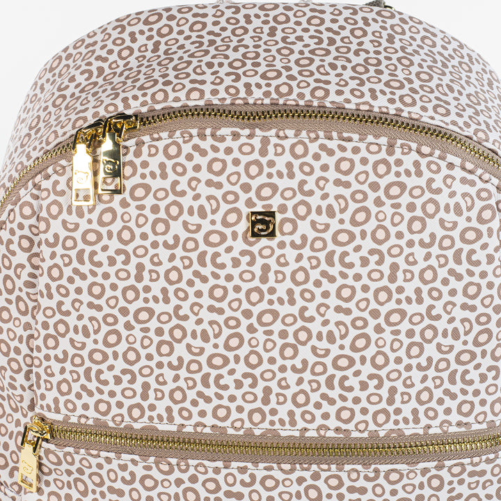 London Animal Print Backpack Diaper Changing Bag