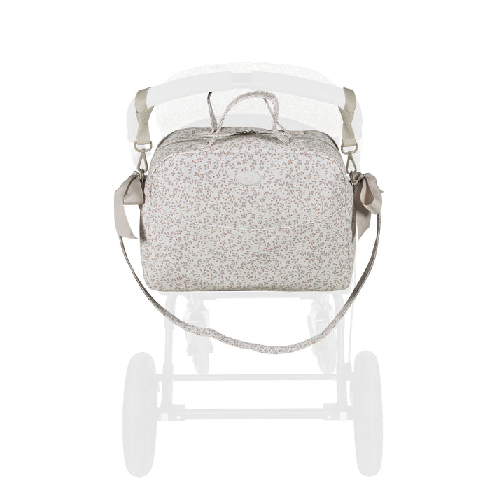 Berries Grey Diaper Changing Bag