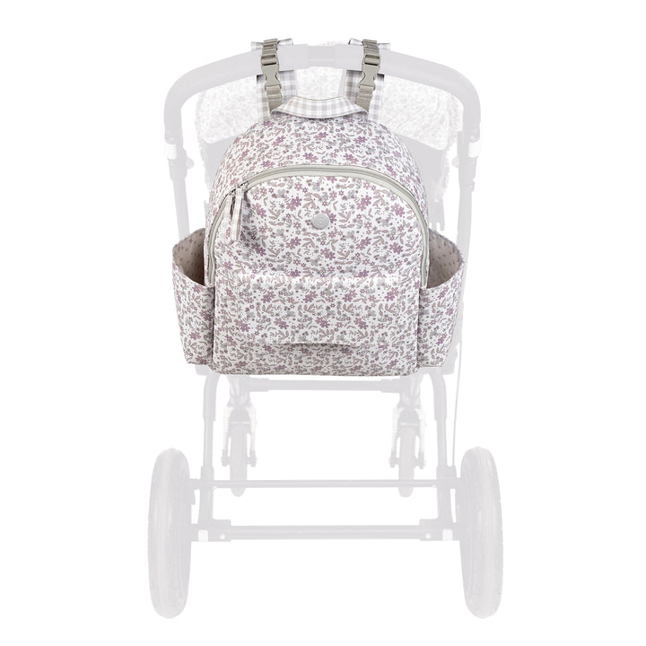 Delia Pink Backpack Diaper Changing Bag