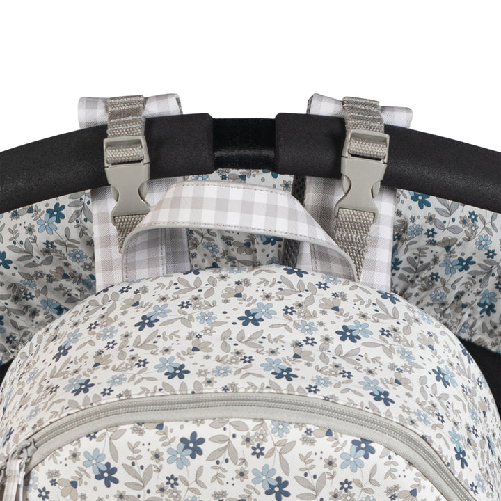 Delia Blue Backpack Diaper Changing Bag