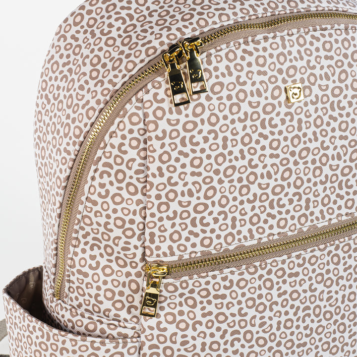 London Animal Print Backpack Diaper Changing Bag