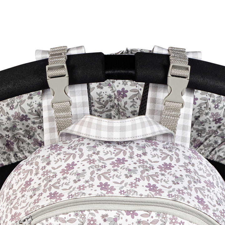 Delia Pink Backpack Diaper Changing Bag
