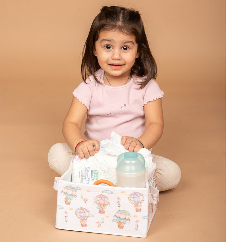 Hot Air Balloon Extra-Small Felt Storage Basket