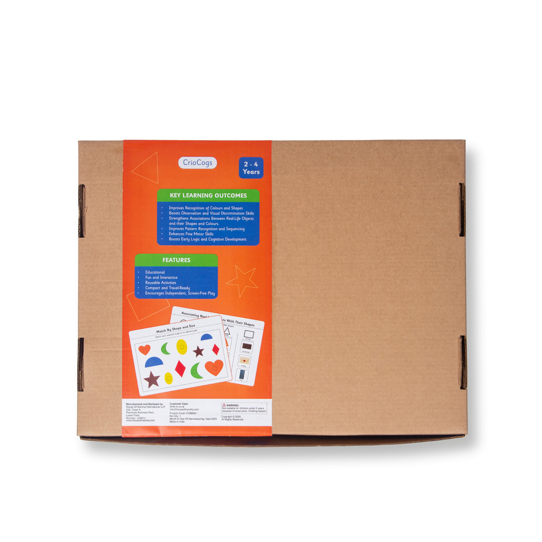 Colors and Shapes Activity Binder