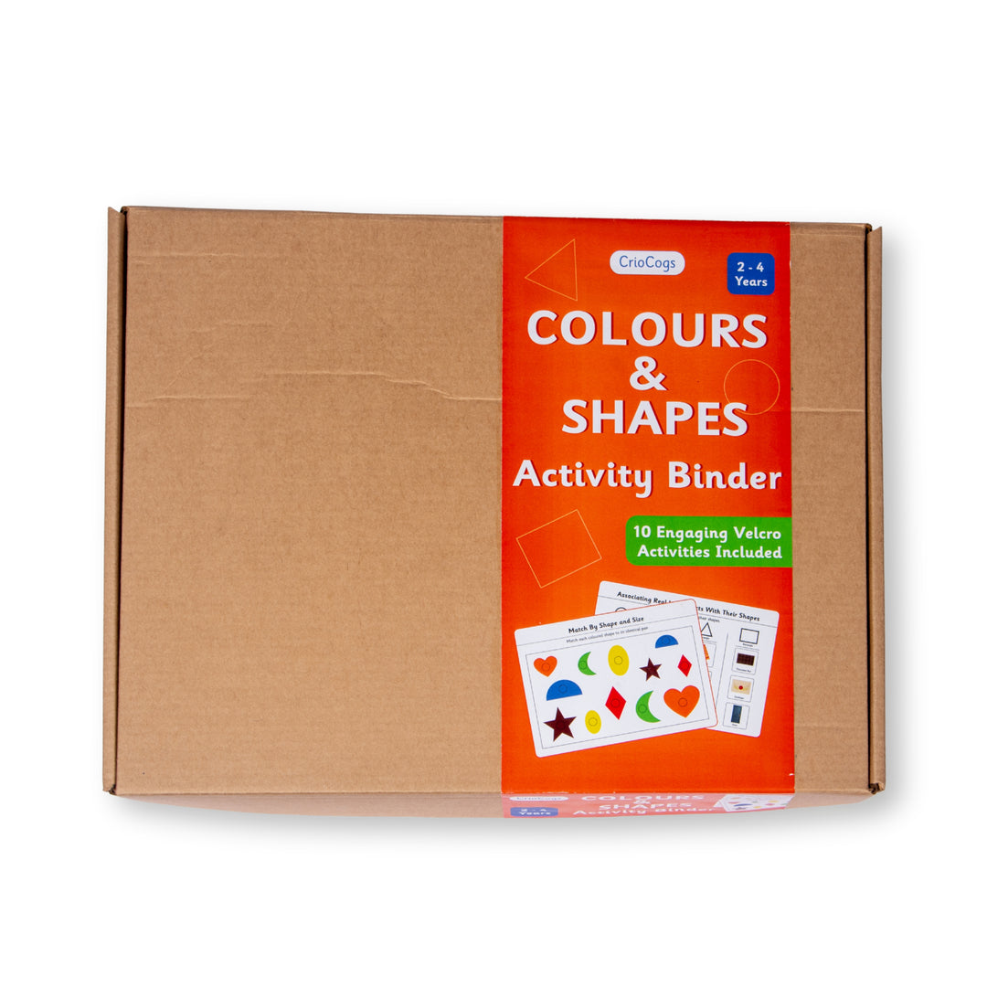 Colors and Shapes Activity Binder