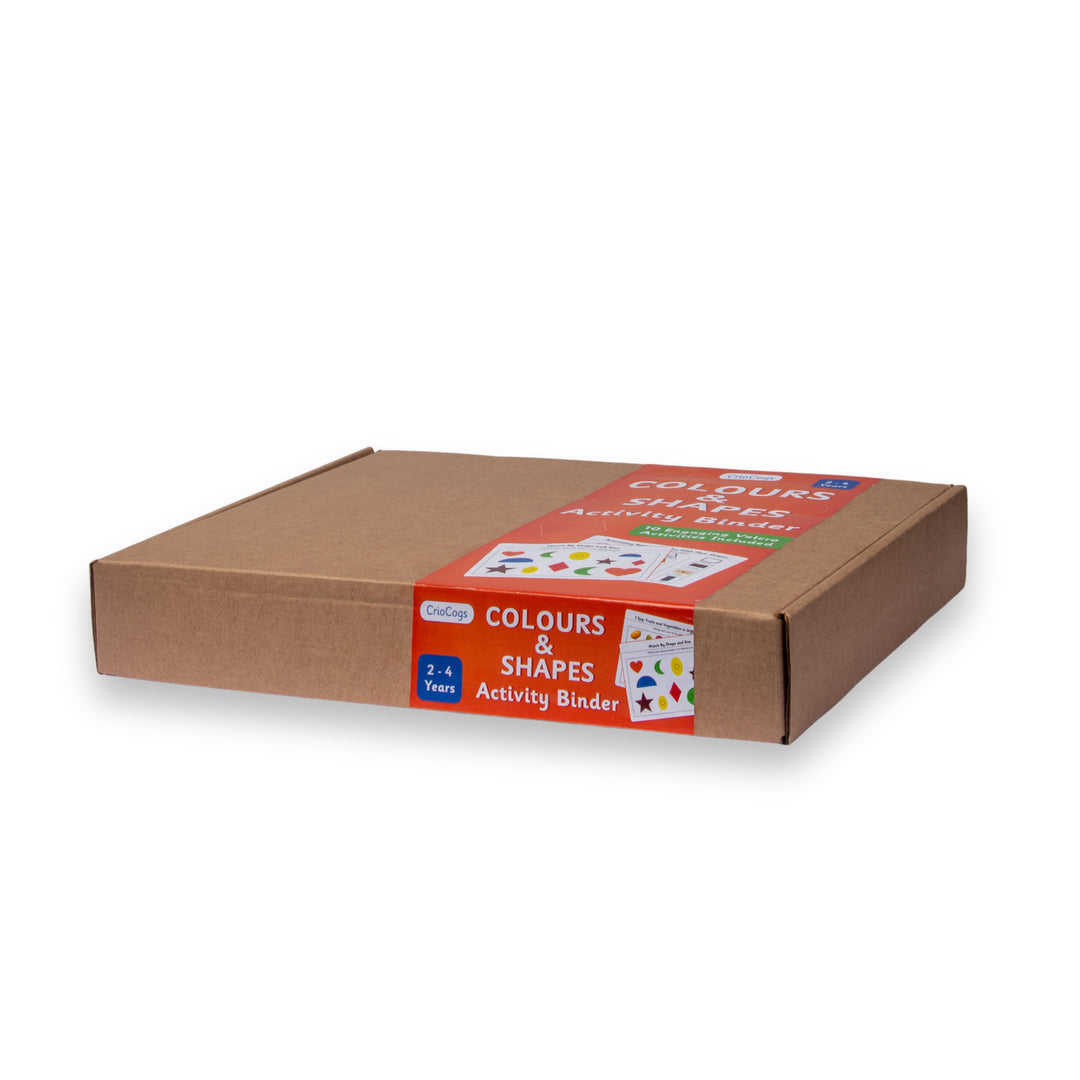 Colors and Shapes Activity Binder