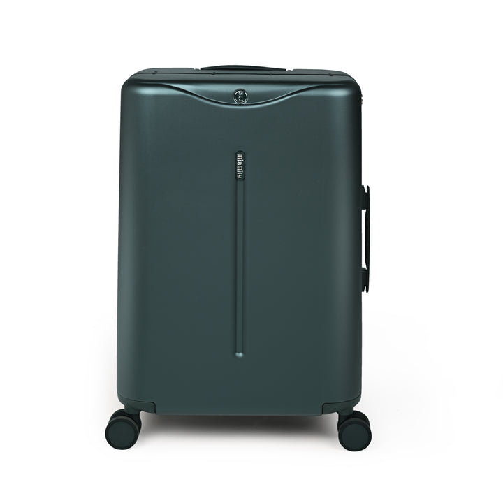 Miamily Forest Green Ride-On Trolley Check-In Luggage 24 inches