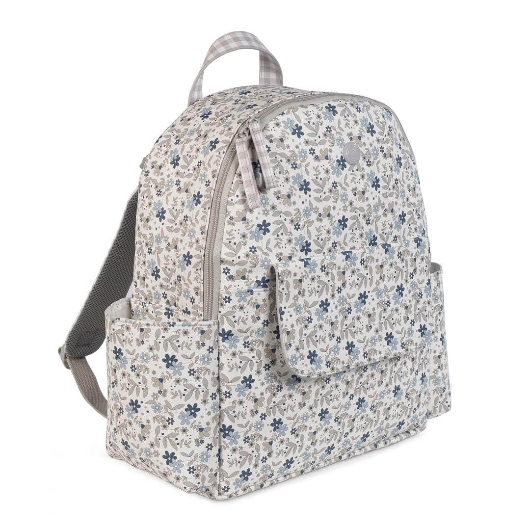 Delia Blue Backpack Diaper Changing Bag