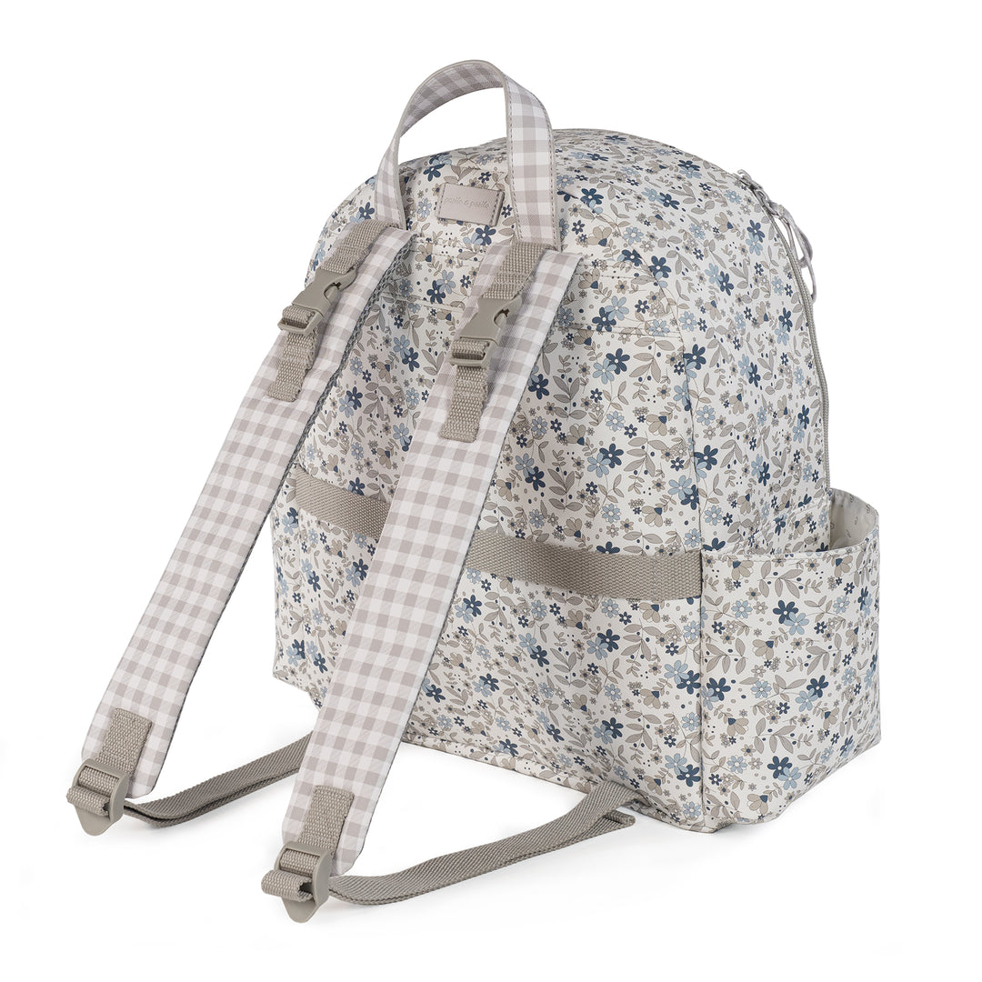 Delia Blue Backpack Diaper Changing Bag