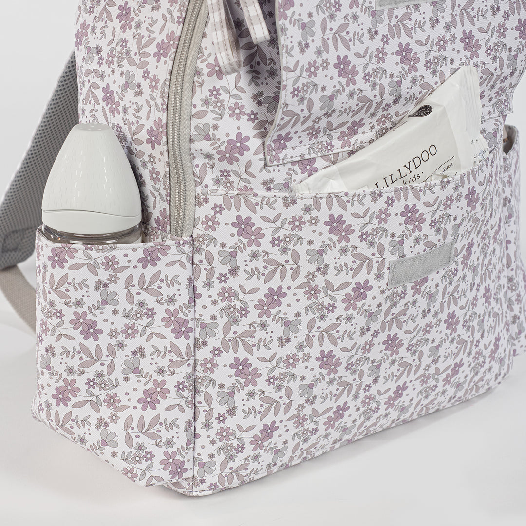 Delia Pink Backpack Diaper Changing Bag