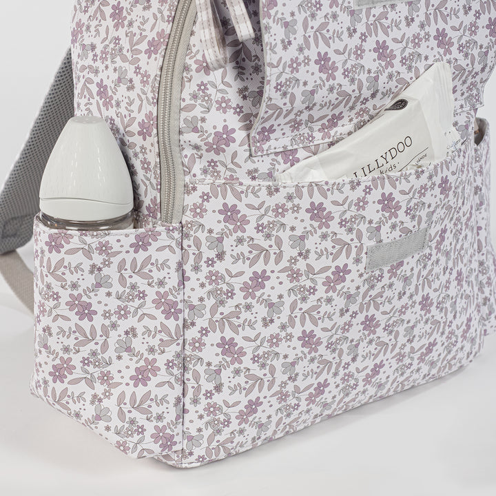 Delia Pink Backpack Diaper Changing Bag