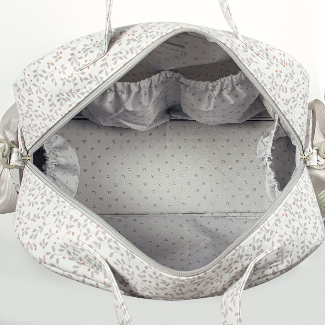 Berries Grey Diaper Changing Bag