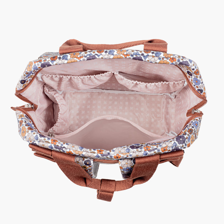 Camden Multicolor Backpack Diaper Changing Bag
