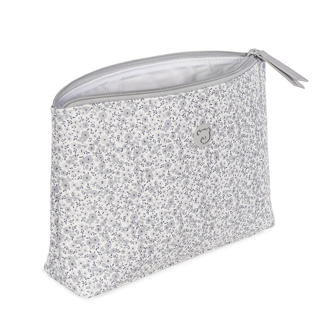 Flower Mellow Grey Travel Essentials Pouch