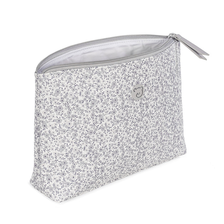 Flower Mellow Grey Travel Essentials Pouch