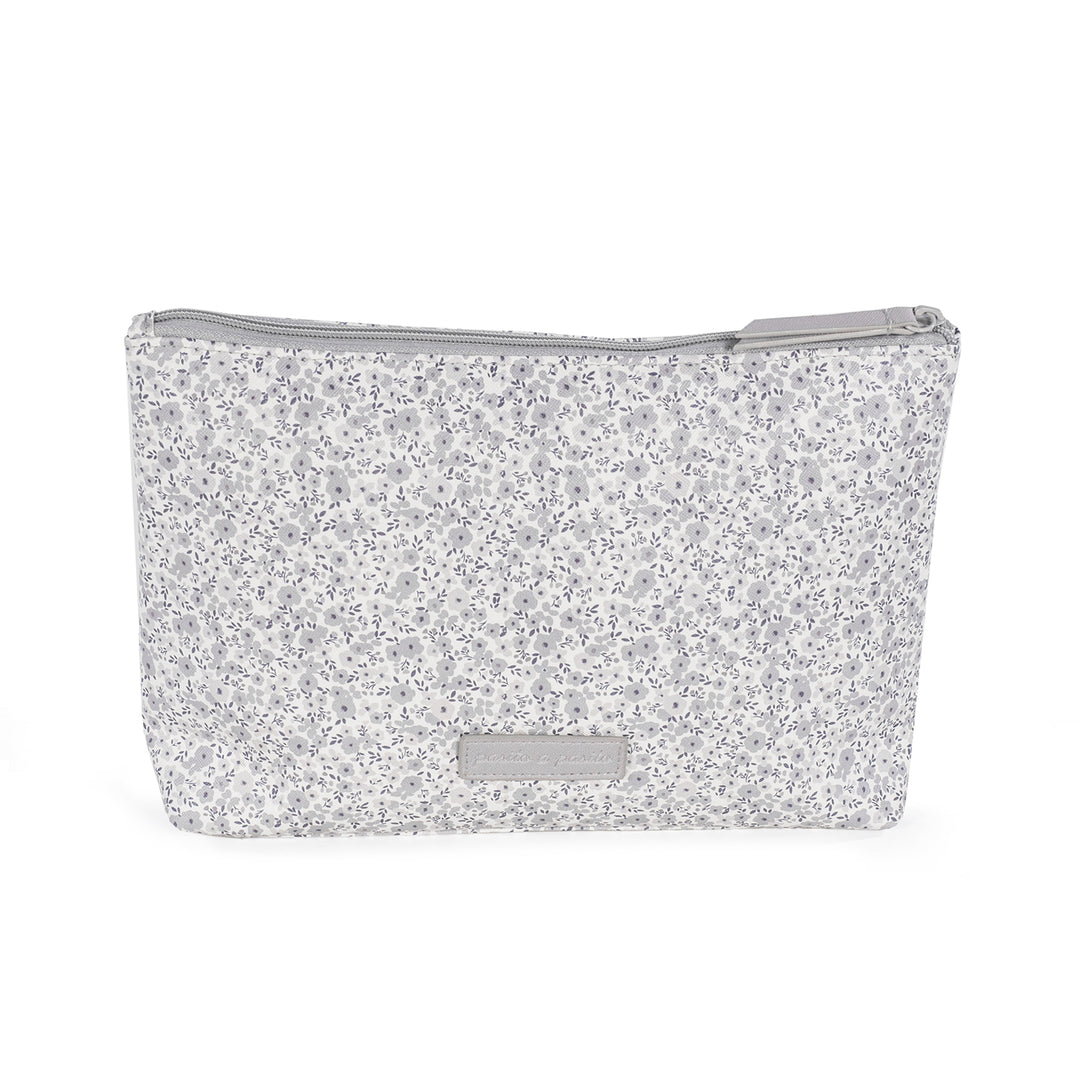 Flower Mellow Grey Travel Essentials Pouch