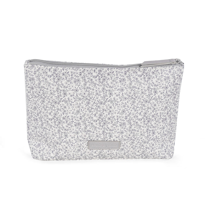 Flower Mellow Grey Travel Essentials Pouch