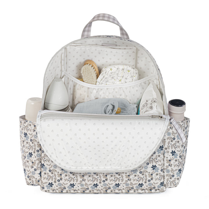 Delia Blue Backpack Diaper Changing Bag