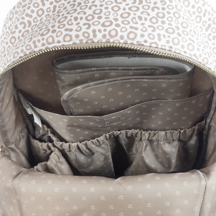 London Animal Print Backpack Diaper Changing Bag