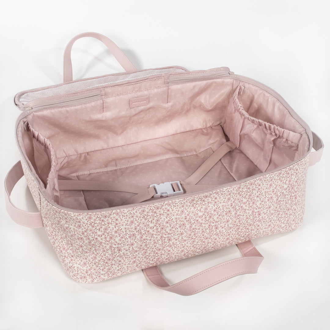 Flower Mellow Pink Travel Holiday and Maternity Bag