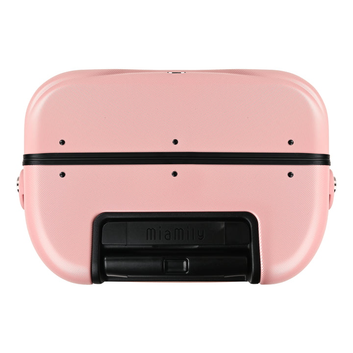 Miamily Dusty Pink Ride-On Trolley Carry-On Luggage 18 inches