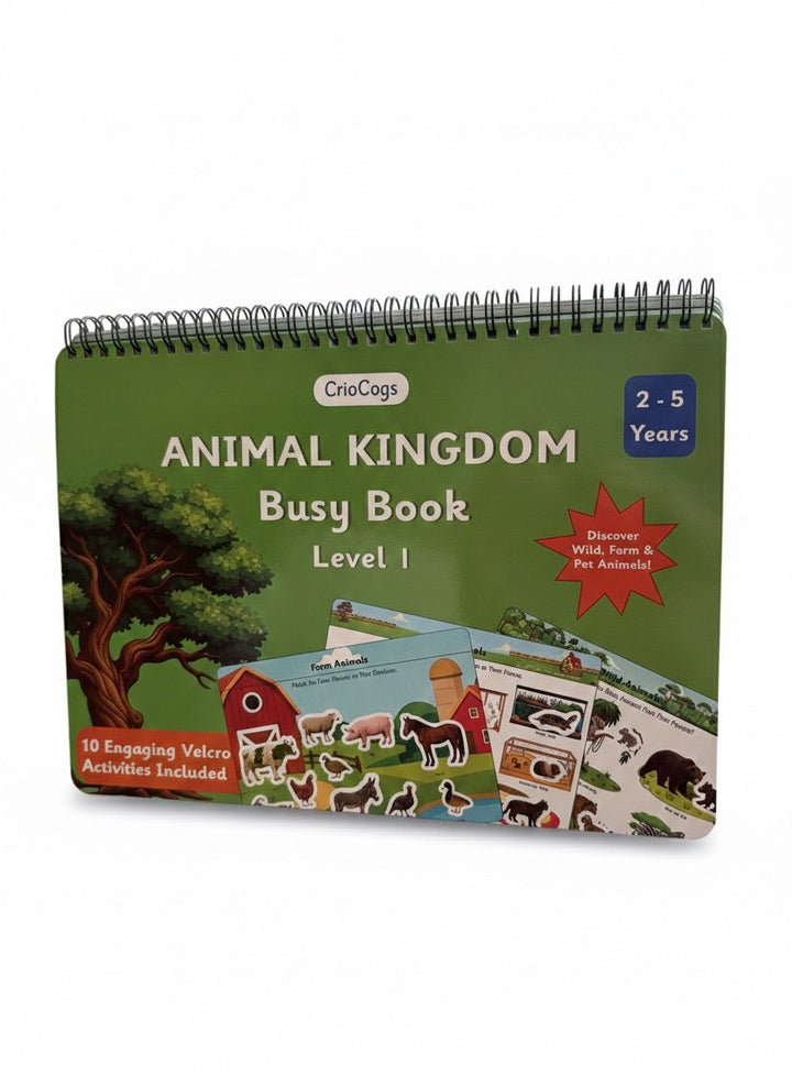 Animal Kingdom Level 1 Busy Book