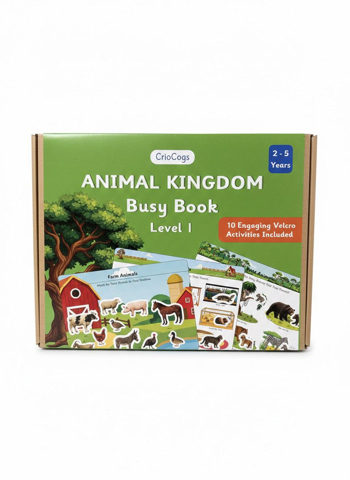 Animal Kingdom Level 1 Busy Book