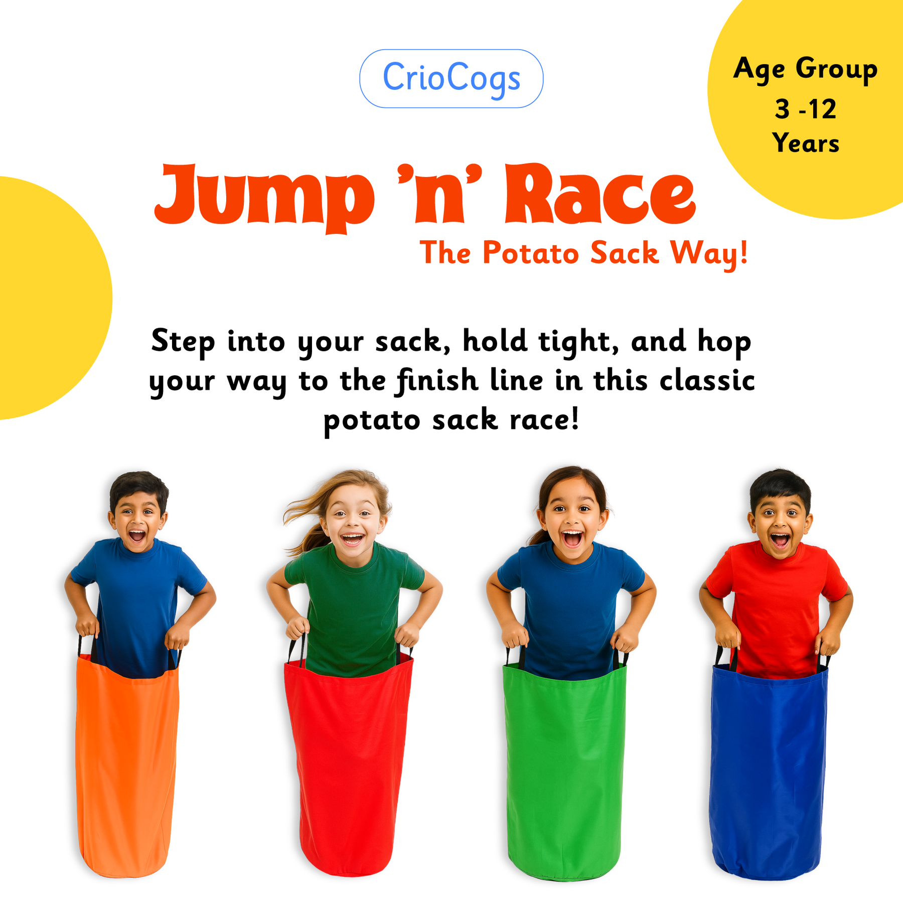Jump Bagg Racing Jump 'n' Race Sack - Green – House of Maroha