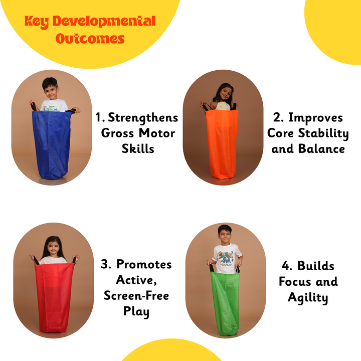 Jump 'n' Race Sack - Red