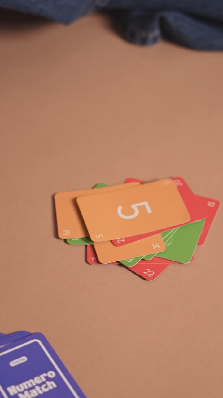 Numero Match Card Game