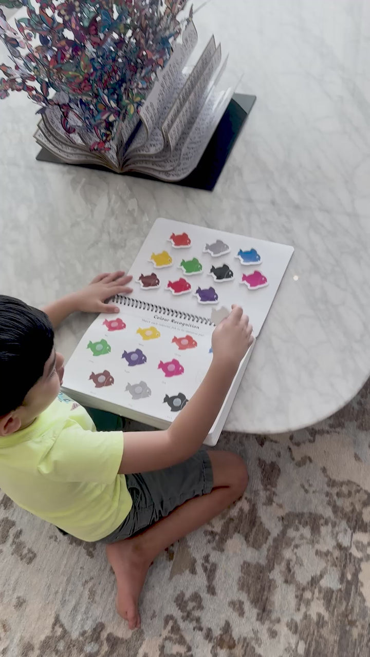 Colours and Shapes Activity Binder