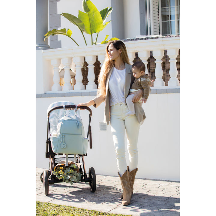 Yummi Green Backpack Diaper Changing Bag